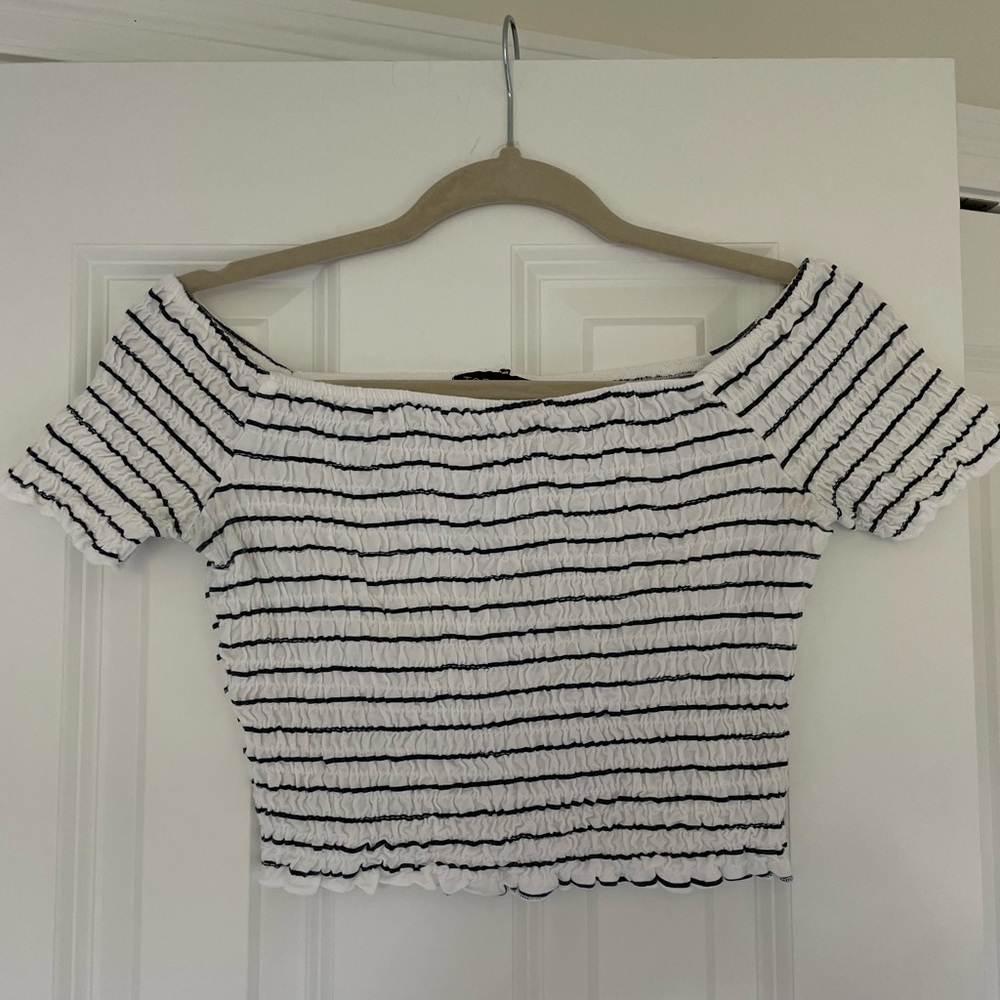 Topshop Off The Shoulder Top